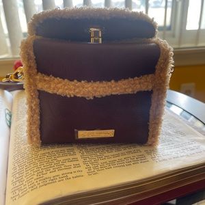 Brown Steve Madden mini bag